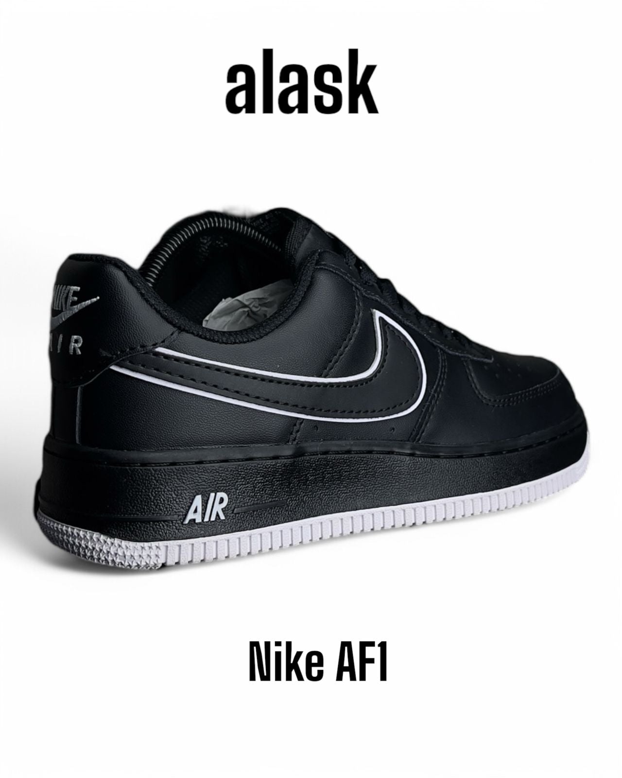 AF1 HOMBRE  N/B