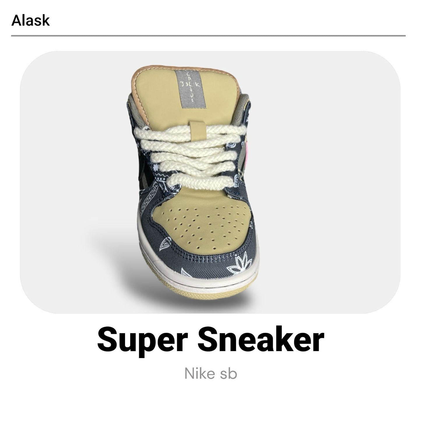 NIKE SB DUNK DAMA  DOBLE CORDON