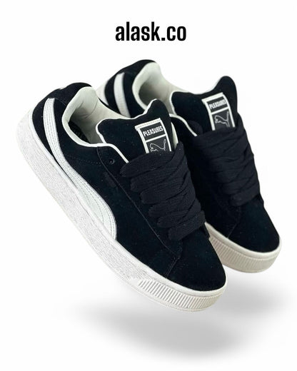 P U M A SUEDE HOMBRE N/B
