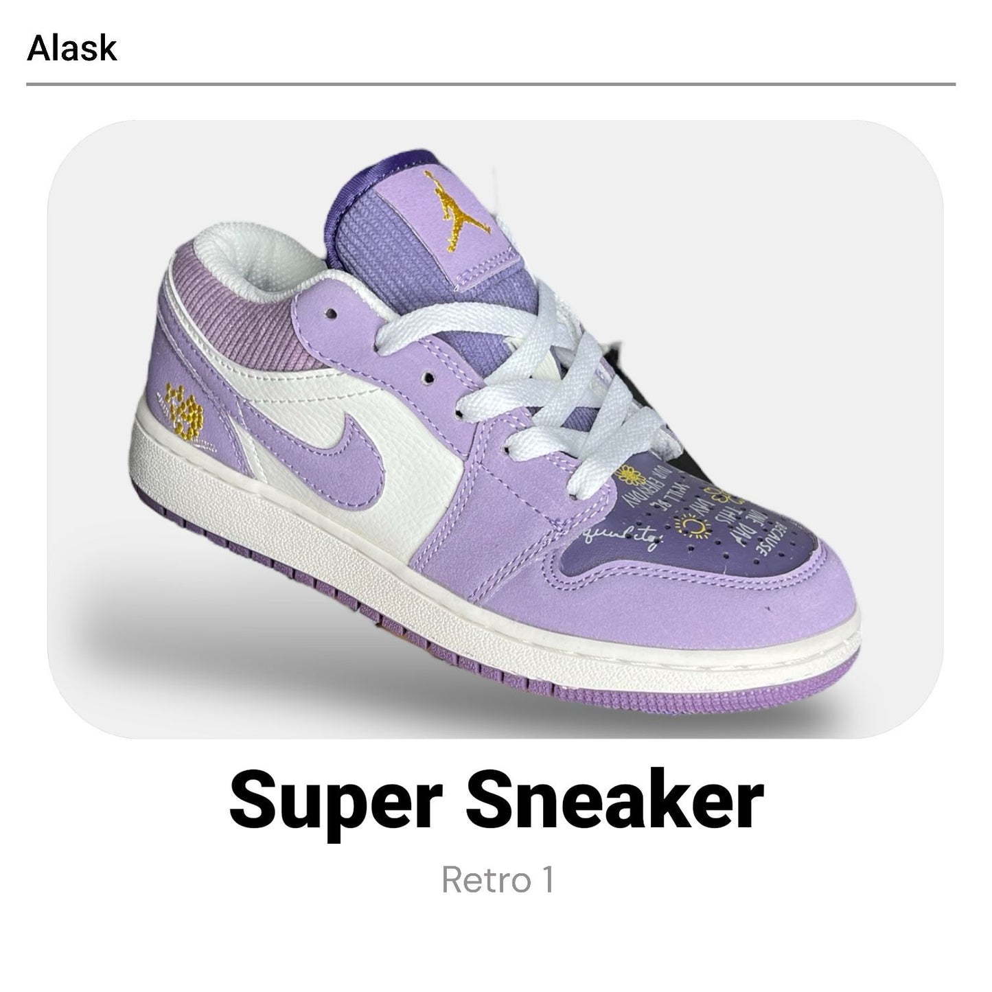 NIK RETRO 1 DAMA MORADA