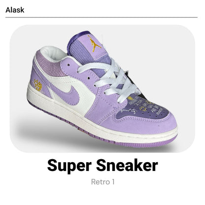 NIK RETRO 1 DAMA MORADA